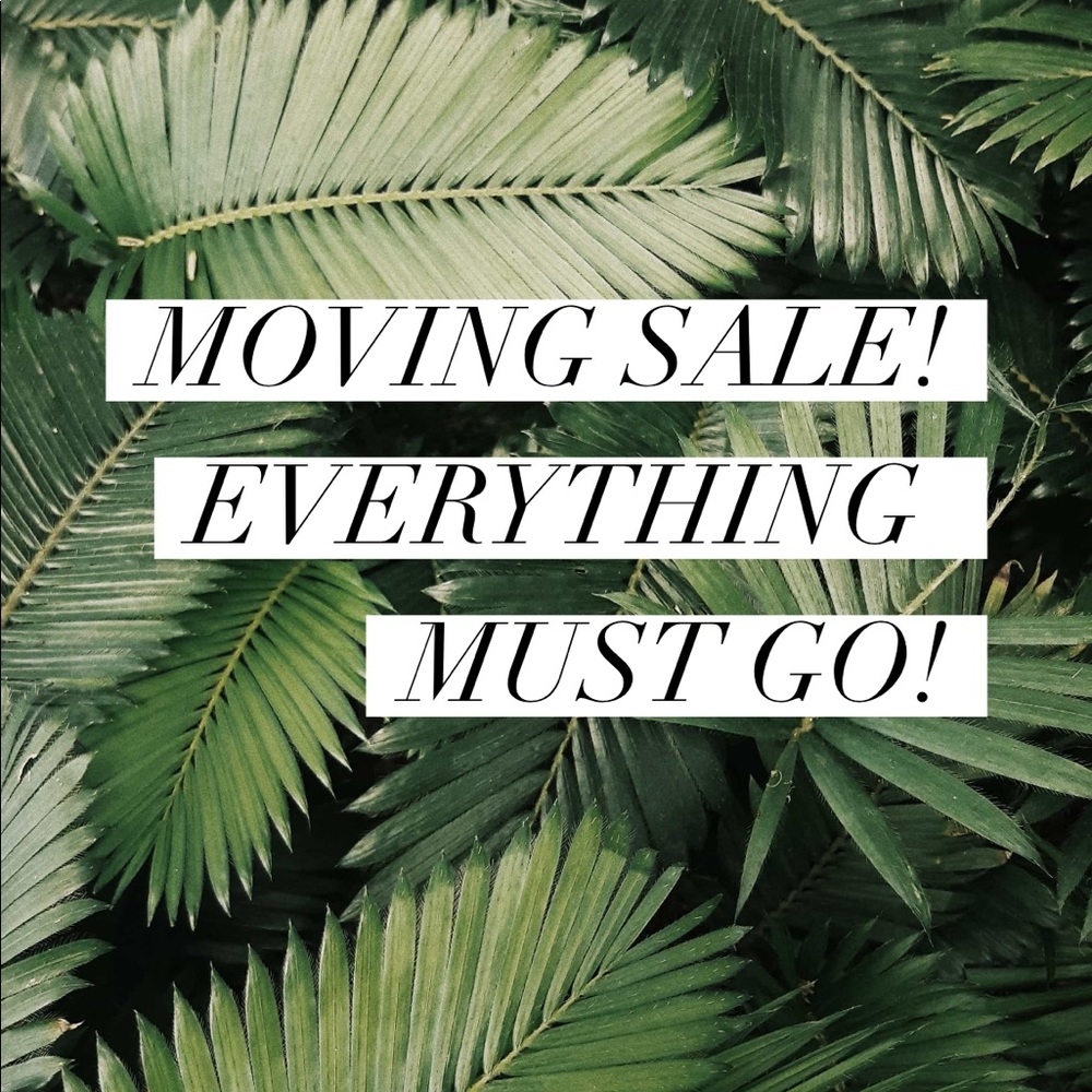 Moving Sale!